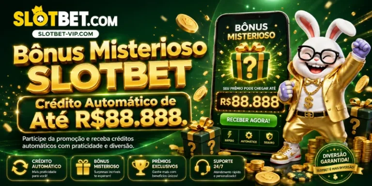 bônus misterioso slotbet