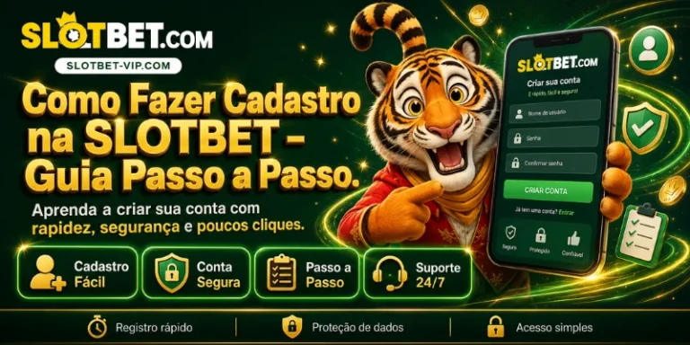 como fazer cadastro na slotbet