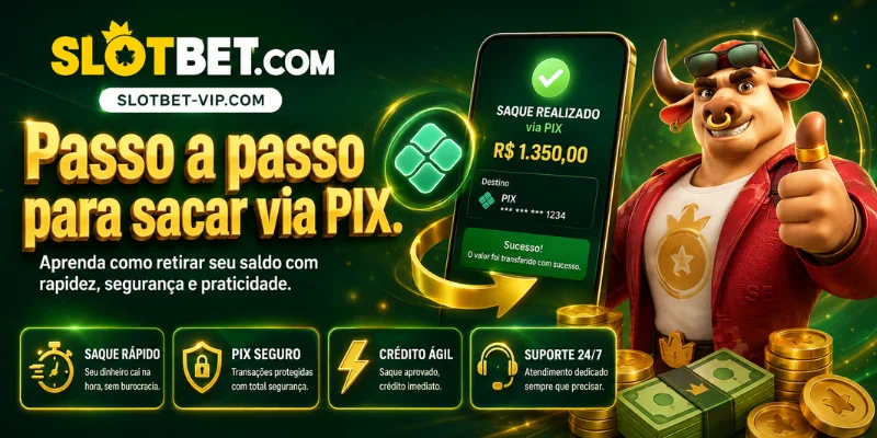passo a passo para sacar via pix